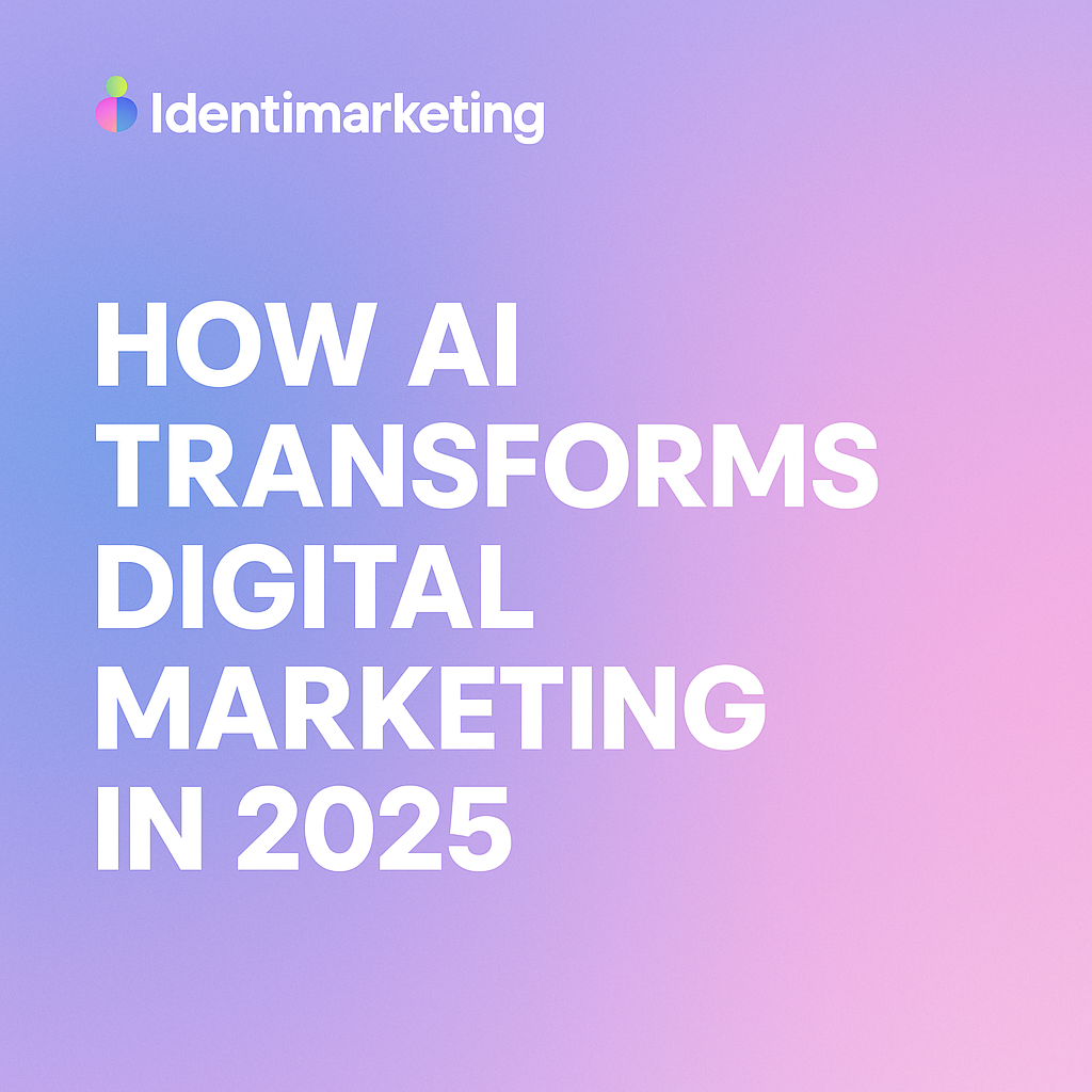 AI Digital Marketing Illustration